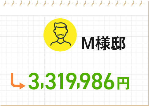 M様邸 3,319,986円